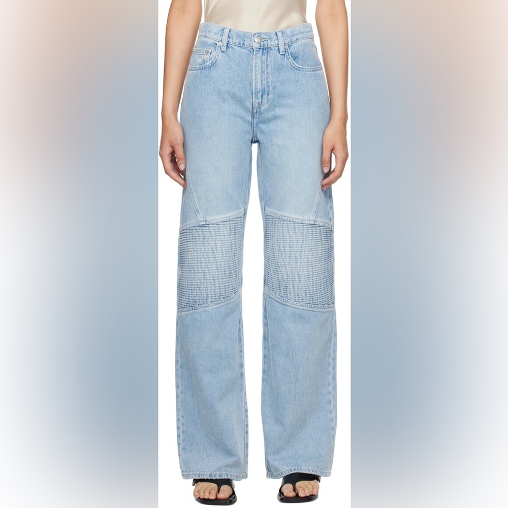 Grlfrnd Blue Mariah Racer Jeans sz 25 NWT